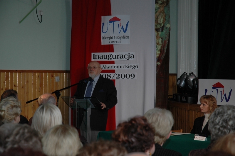 prof. dr hab. Tadeusz Stępień - wykład inauguracyjny pt. Szczęście i dojrzałość