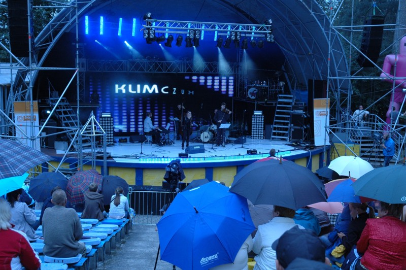 Koncert KLIMCZUK GOES JAZZ - nawet deszcz nie odstraszył miłośników dobrej muzyki